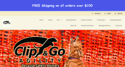 Desktop Screenshot of clipandgoagility.com